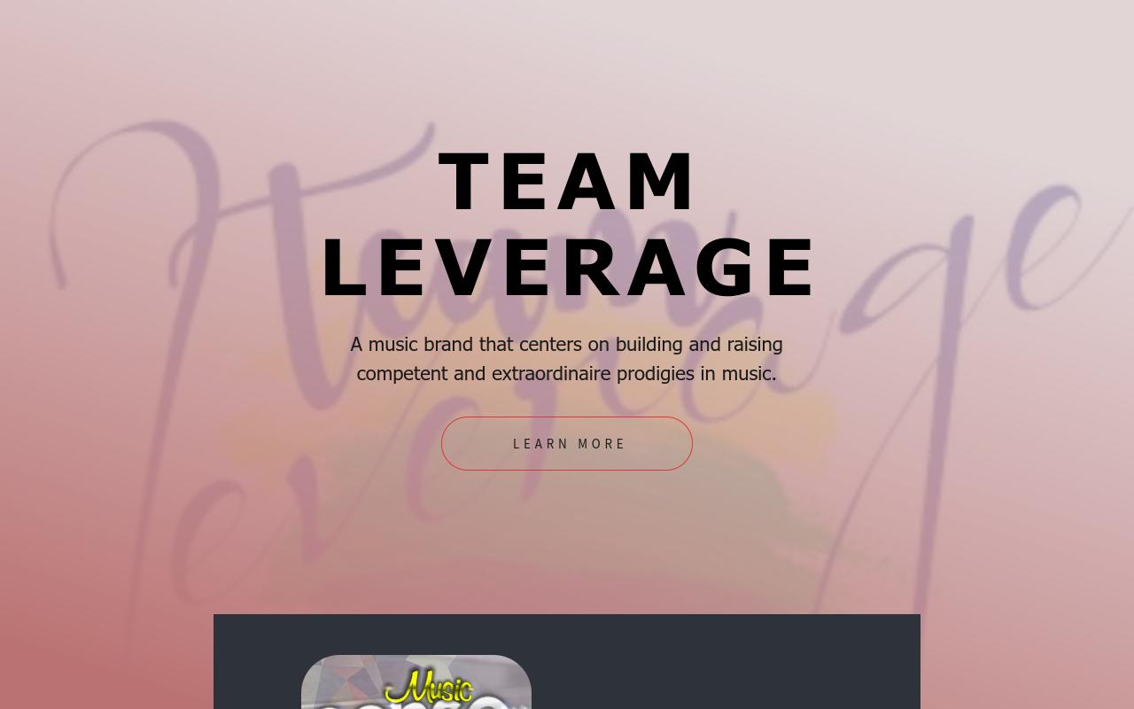 Carrd profile picture for @leverage